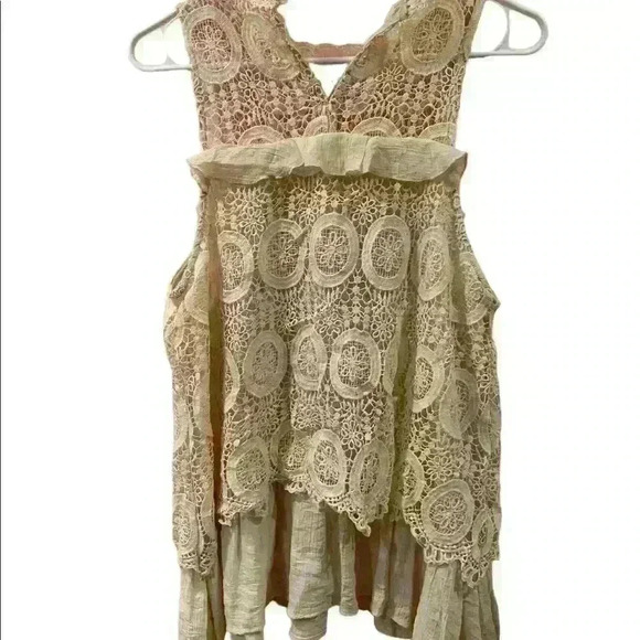 Entro Lace Tank Top - Picture 2 of 6